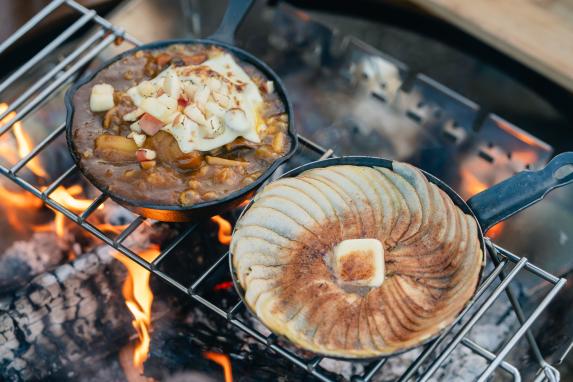 英彦山の恵み満載！キャンプ飯クッキング-0