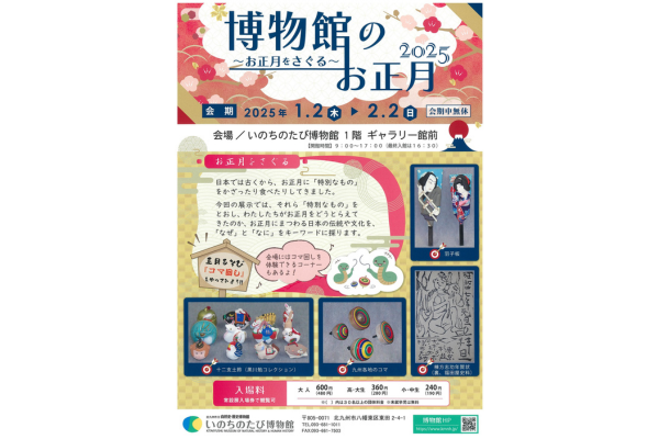 【いのちのたび博物館】冬の特別展「博物館のお正月2025 ～お正月をさぐる～」-4