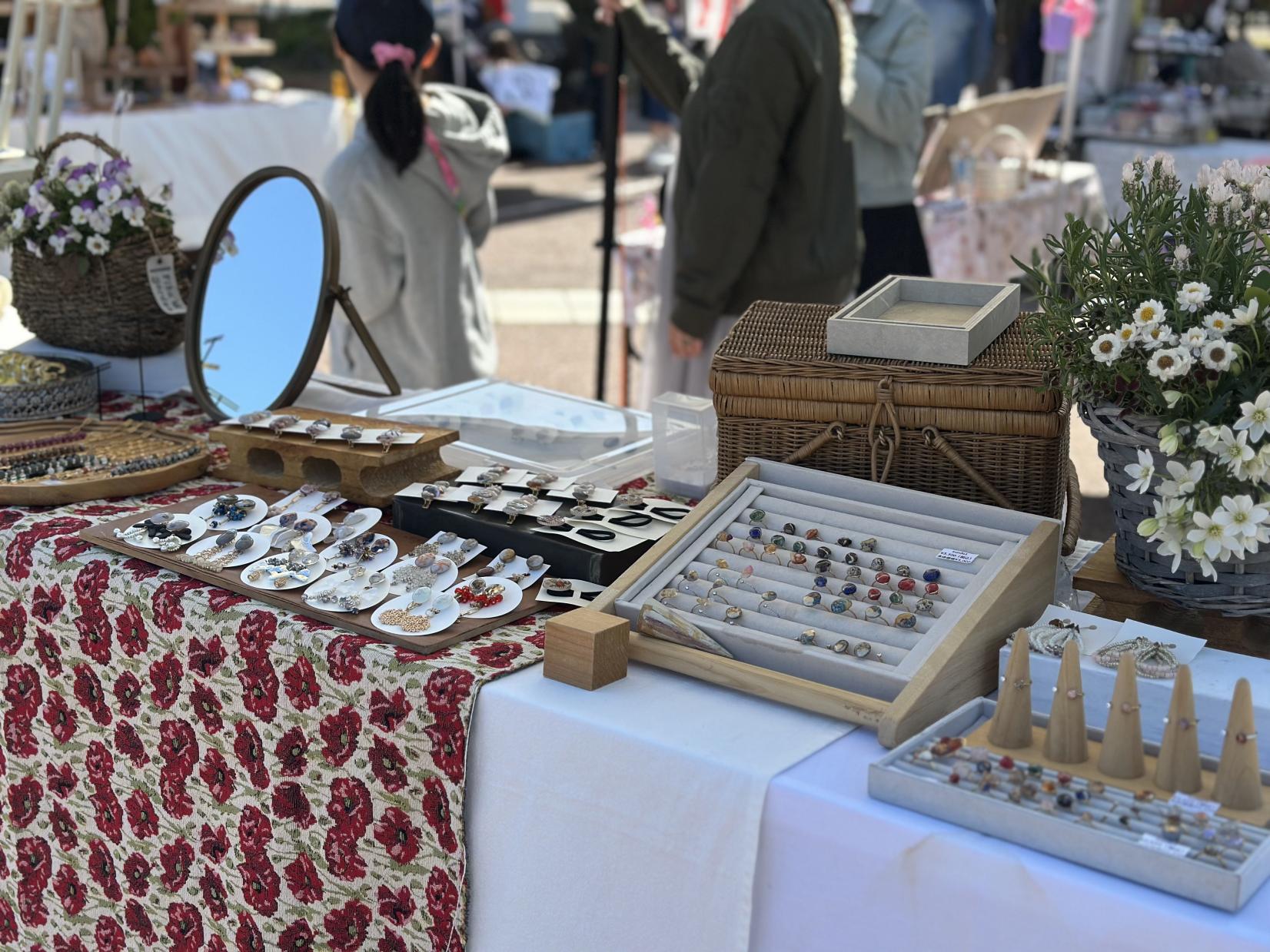 【花農丘公園・北九州市立総合農事センター】さくらマルシェ-2