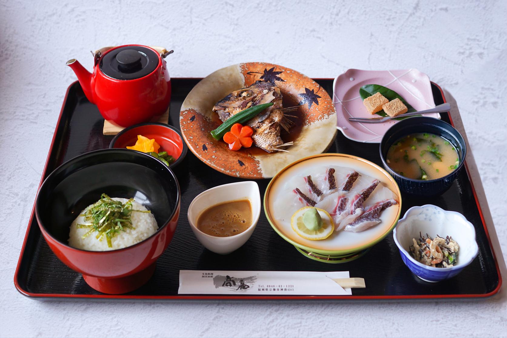 むなかた地魚茶漬け祭り 今だけ！ここだけ！鯛茶漬け-3