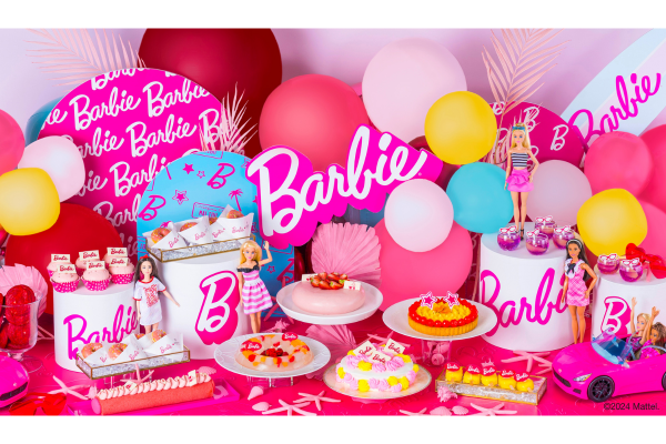 Barbie♥Hilton Fukuoka Sea Hawkスイーツビュッフェ-1