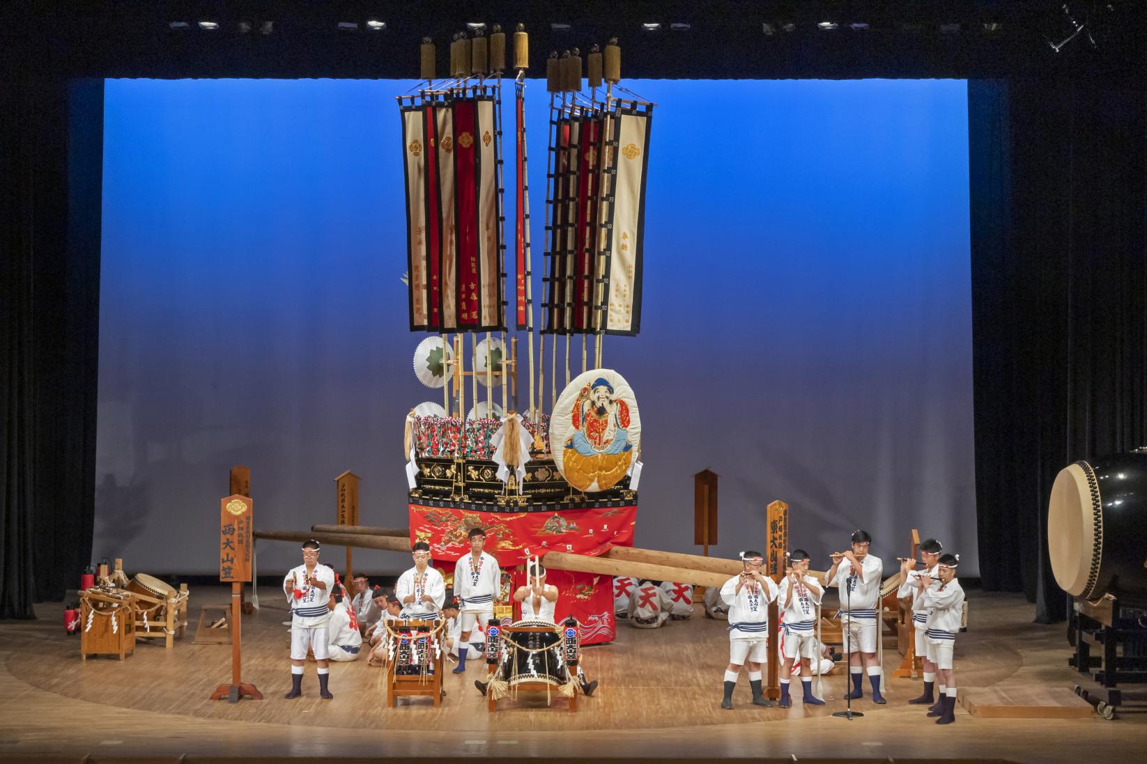 戸畑祇園ばやし研究競演会-1