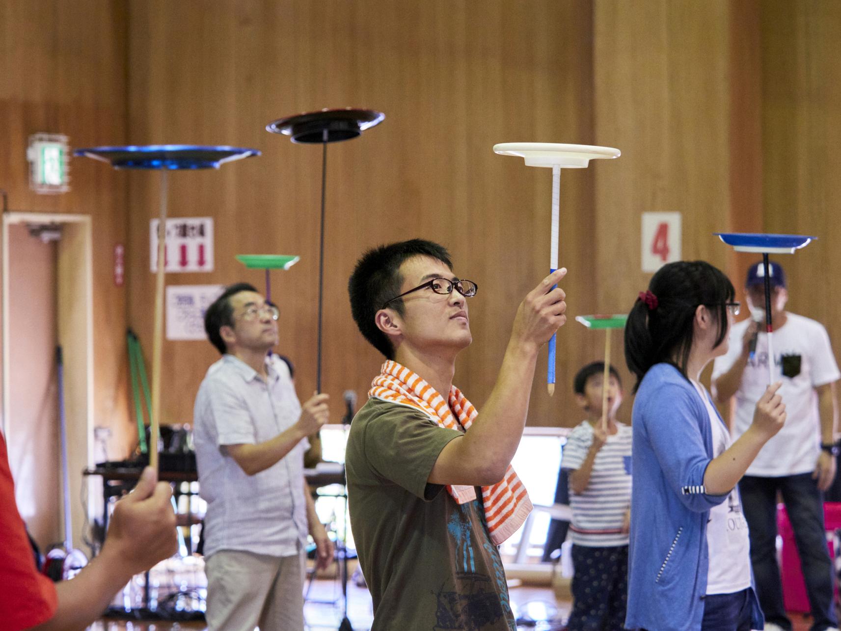 スポーツ皿回し全国大会-4