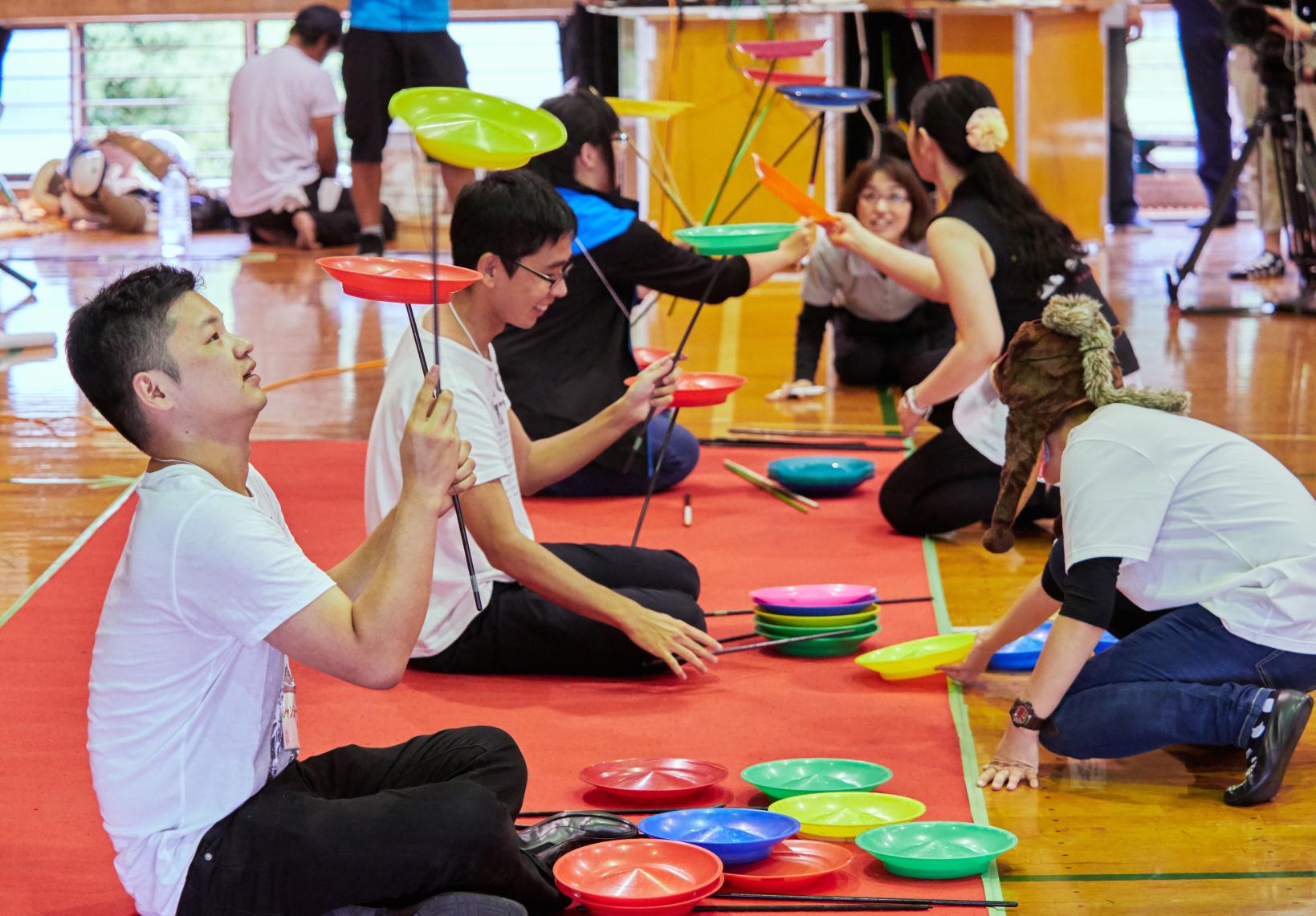 スポーツ皿回し全国大会-1