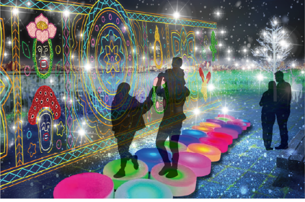 こびとづかん×アクロス福岡イルミネーション「こびとの森」-5