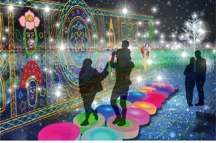 こびとづかん×アクロス福岡イルミネーション「こびとの森」-5