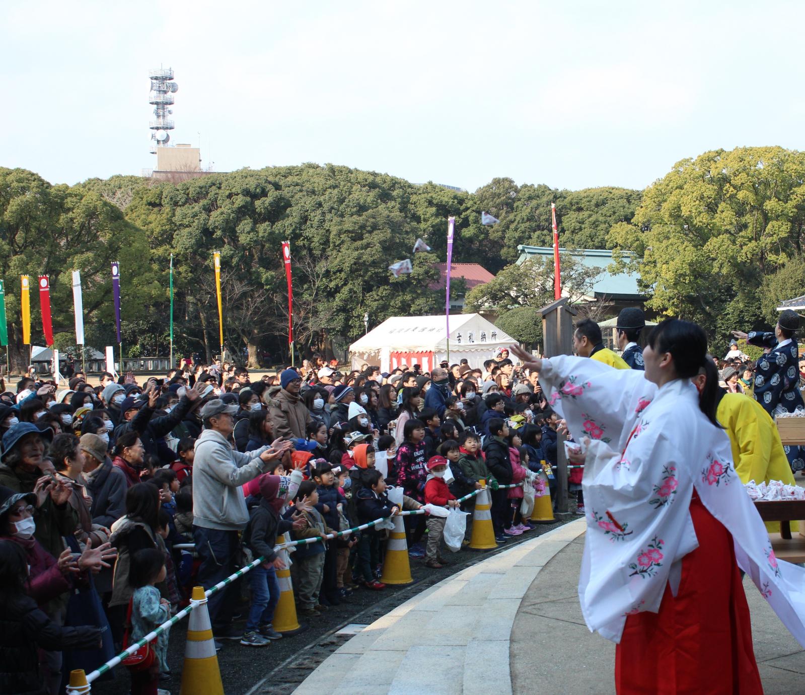 【福岡縣護国神社】節分祭