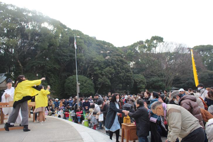 【福岡縣護国神社】節分祭-1