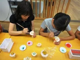木うそ絵付け体験（太宰府市）-3