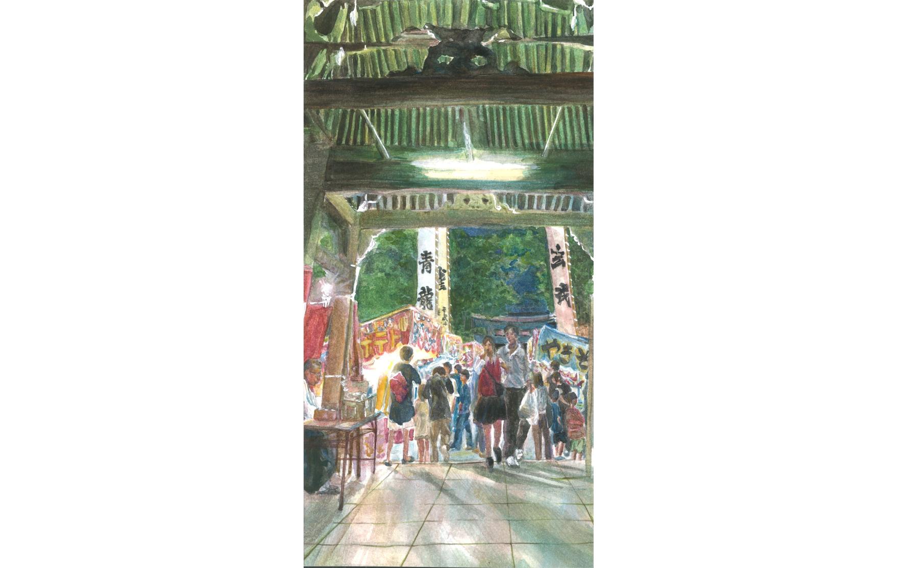 「福岡県美しい景観選」受賞作品展示会-2