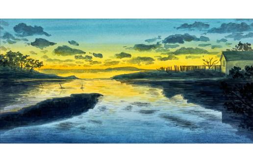 「福岡県美しい景観選」受賞作品展示会-2