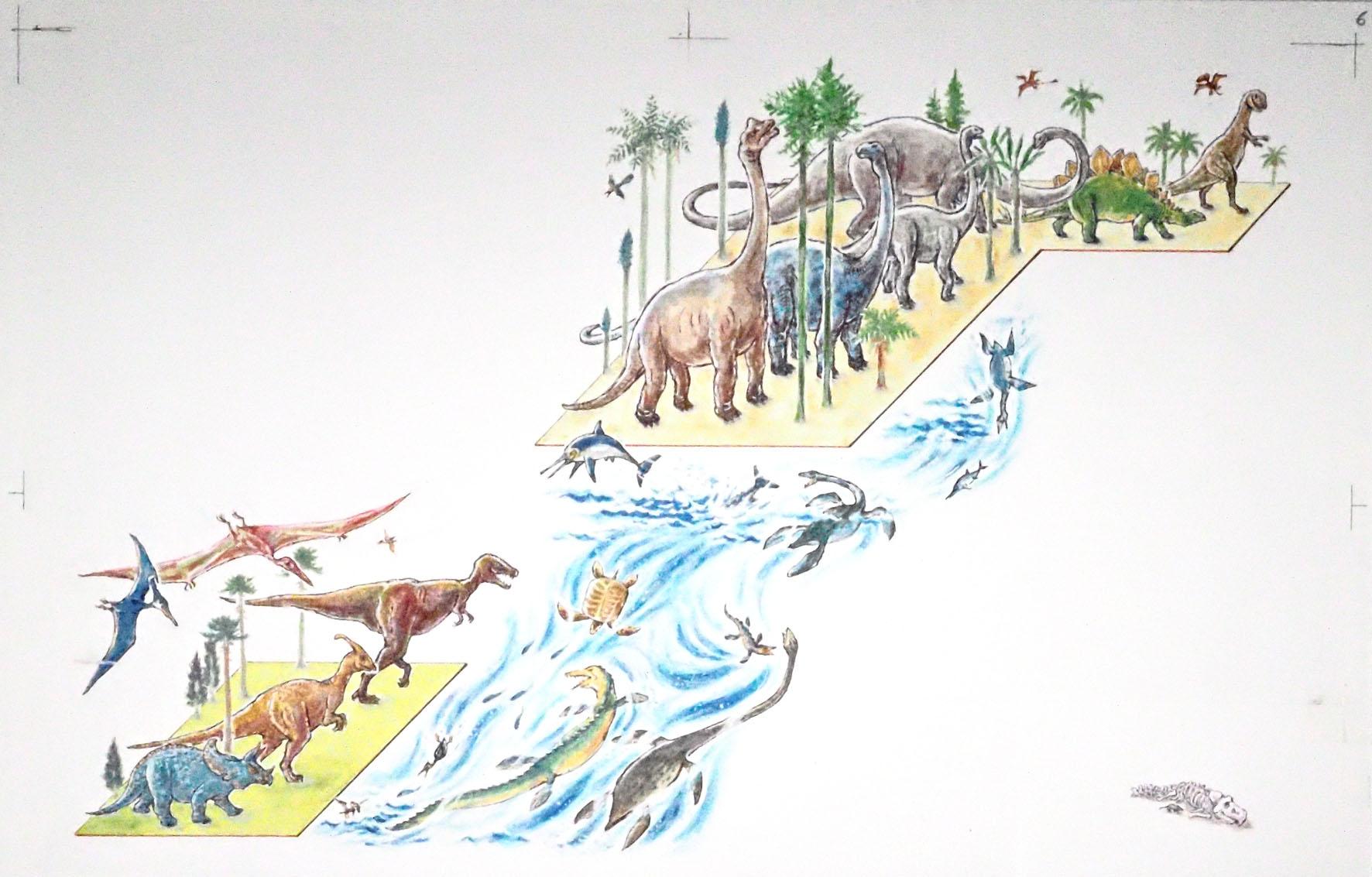 『人間』複製原画　 画像提供：加古総合研究所　©︎ Kako Research Institute Ltd.