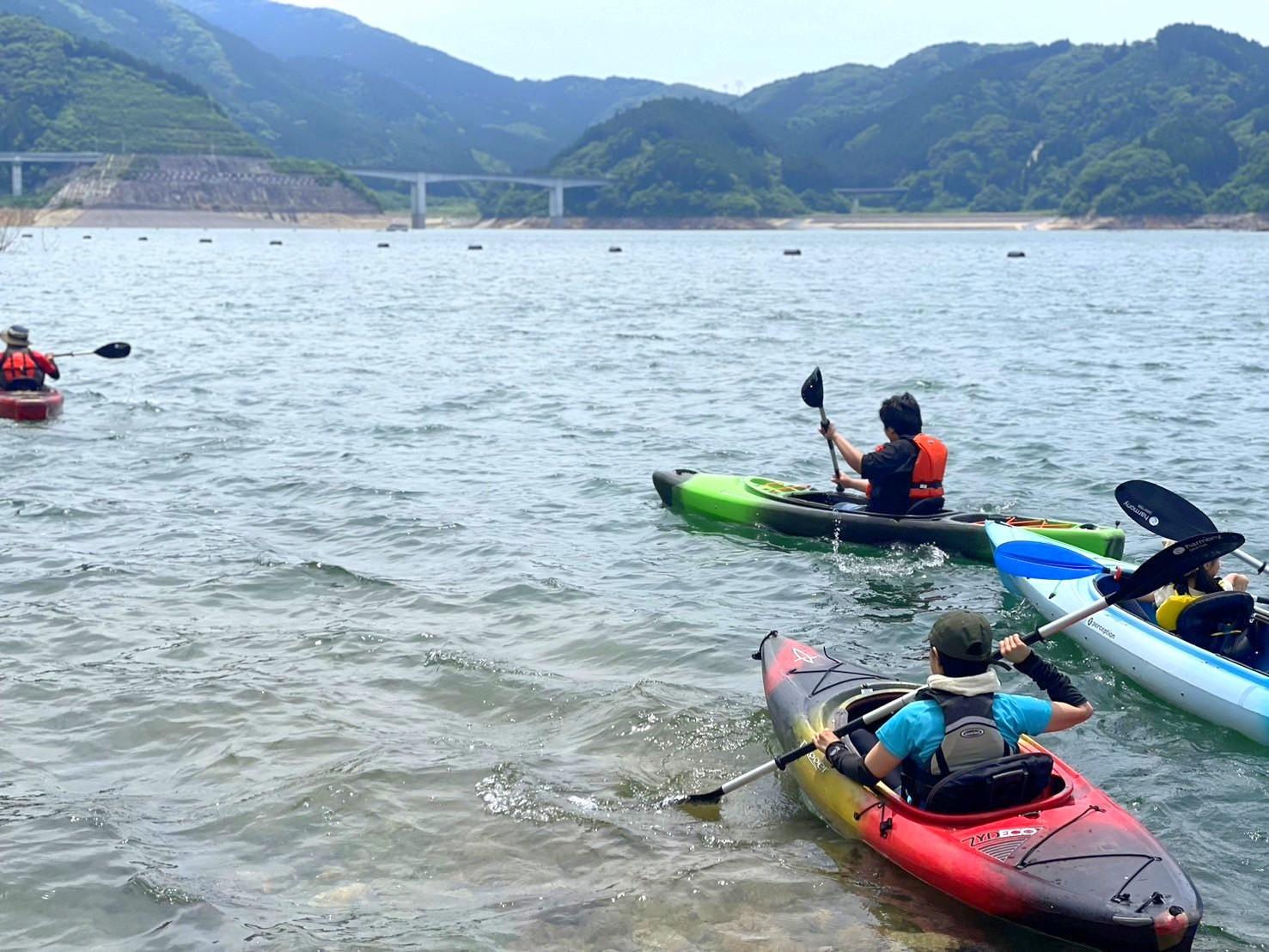【那珂川市特別企画】五ケ山ダムでお手軽カヤック体験-1