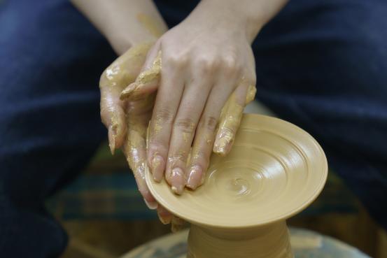 【ひこさんホテル和（なごみ）】陶芸体験-6