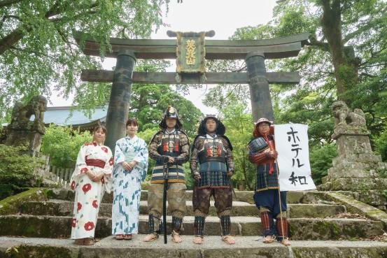 【ひこさんホテル和（なごみ）】鎧・浴衣姿のフォトセッション-0