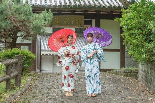 【ひこさんホテル和（なごみ）】鎧・浴衣姿のフォトセッション-7