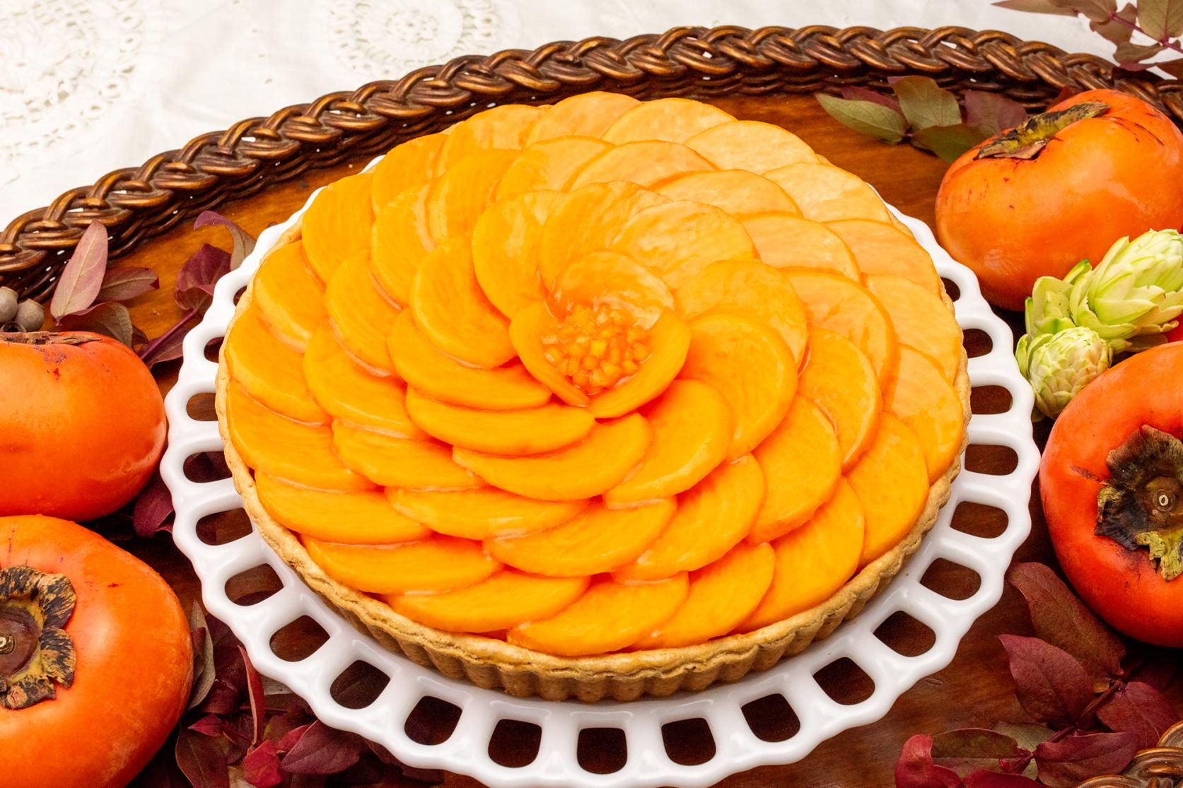 福岡県産"秋王"のタルト（ホール：25cm）