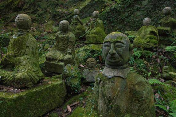 清水寺 五百羅漢（みやま市）-1