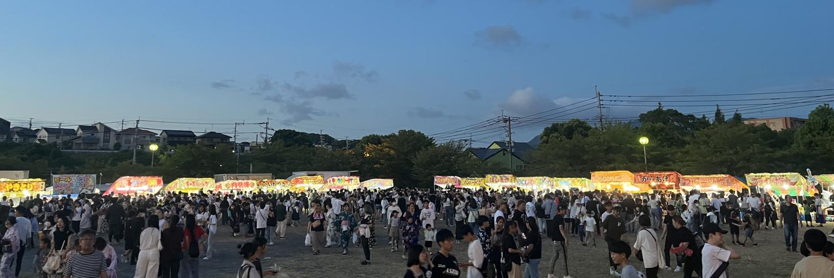 八幡南お盆まつりと花火大会-3