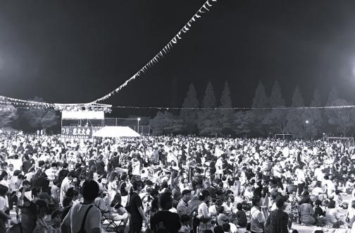 八幡南お盆まつりと花火大会-6
