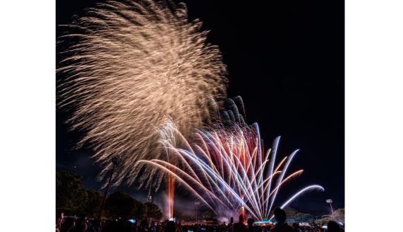 八幡南お盆まつりと花火大会-0