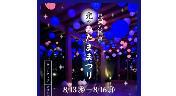 【鳥飼八幡宮】光のみたままつり-0
