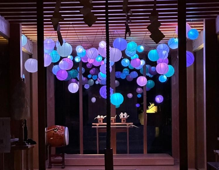 【鳥飼八幡宮】光のみたままつり-1