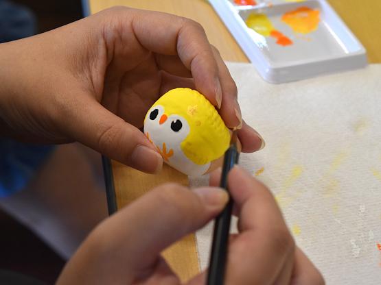 津屋崎人形 モマ笛絵付け体験 inなごみ-0