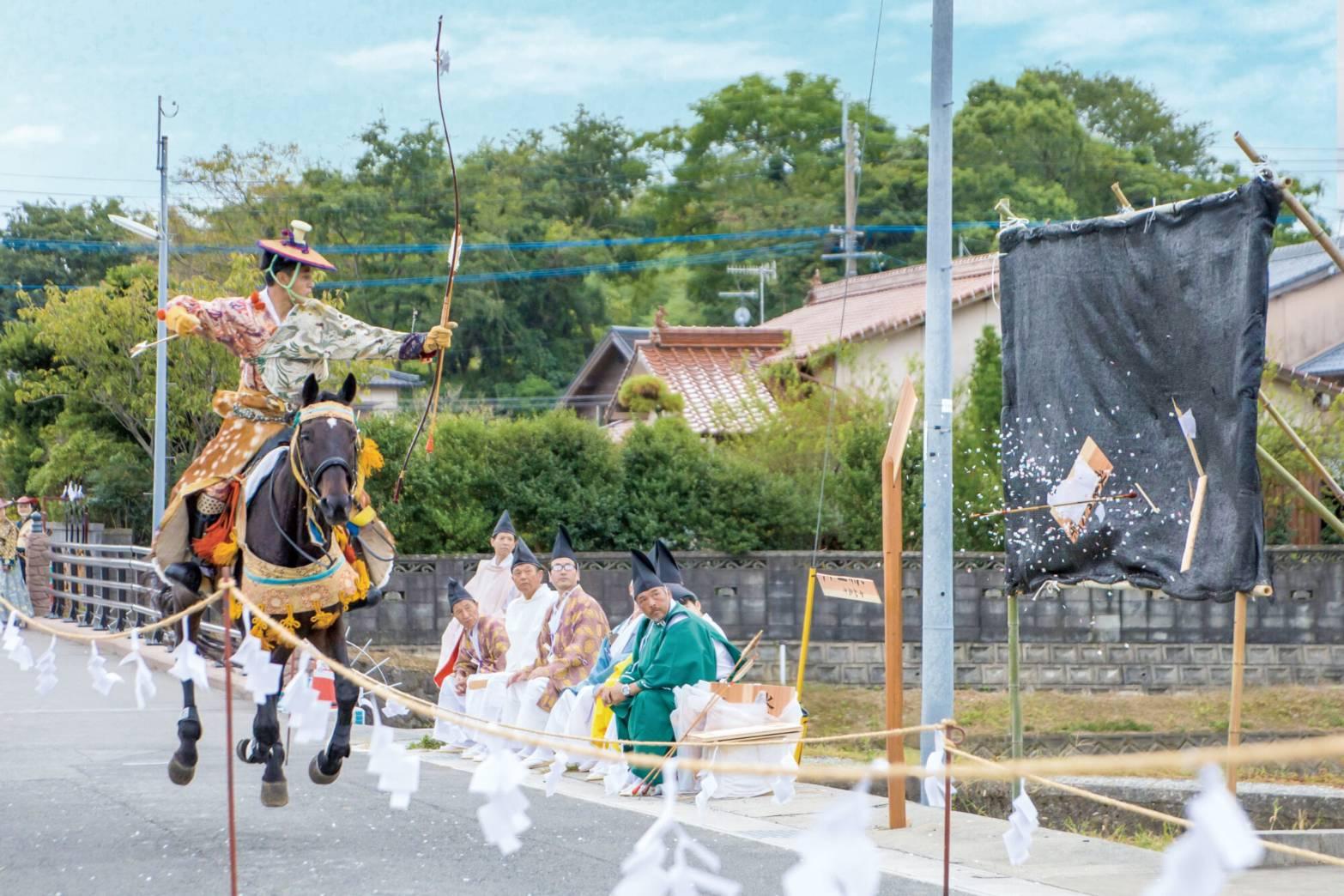 鶴岡八幡神社例大祭「宮日祭・流鏑馬」（香春町）-4