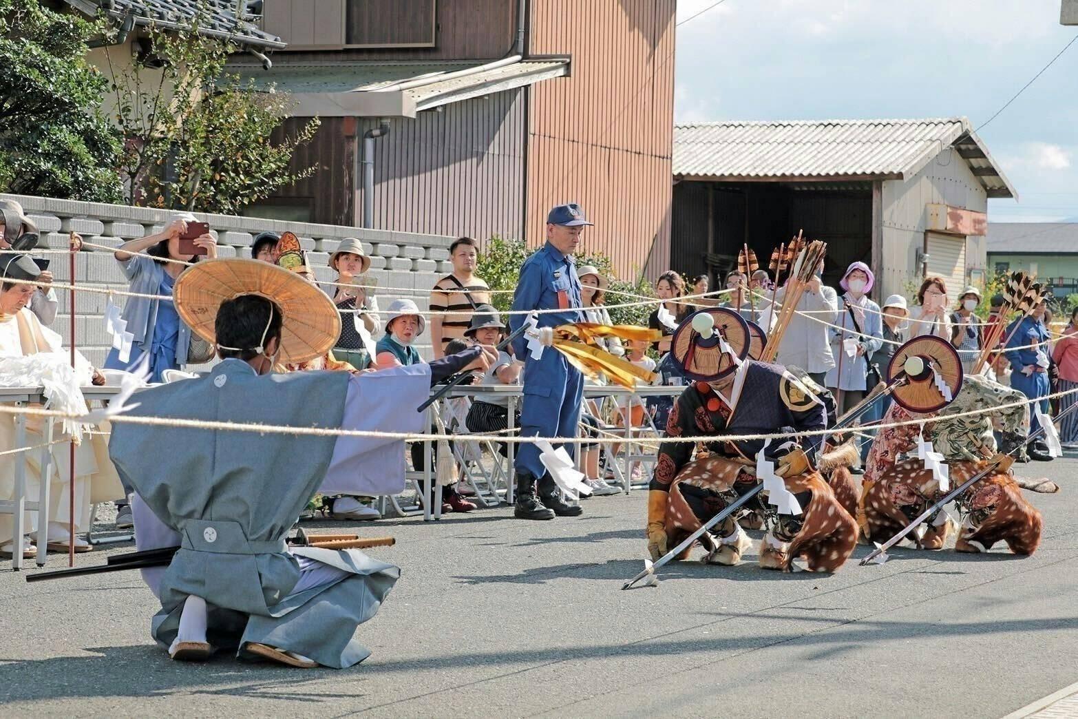 鶴岡八幡神社例大祭「宮日祭・流鏑馬」（香春町）-3