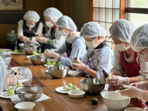 【ぶぜんみたいけん】「豊前棚田ゆず」を使ってゆずこしょうを作ろう-2