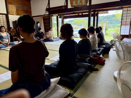 【ぶぜんみたいけん】はじめての座禅（椅子も可）・写経-1