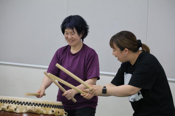【ぶぜんみたいけん】豊前天狗太鼓による和太鼓体験教室-2