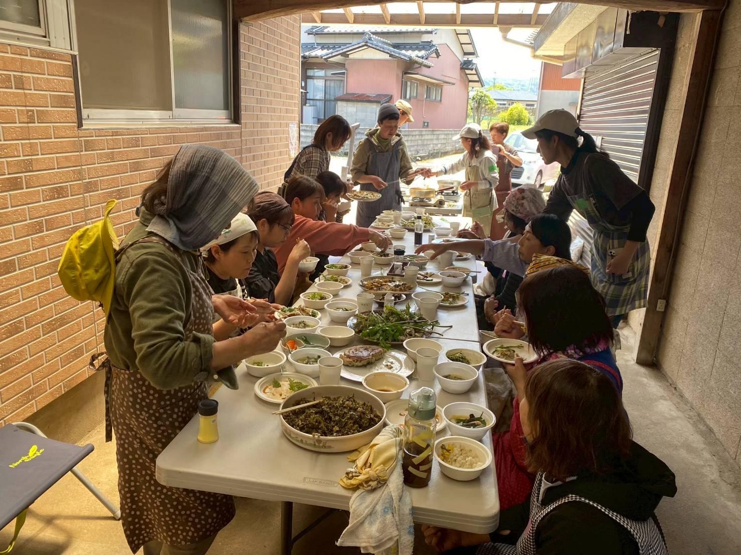 【ぶぜんみたいけん】（防災）被災地での暮らし方　野草料理と保存食を学ぶ-4