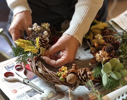 【ぶぜんみたいけん】初冬の森林セラピーと里山のリースづくり-0