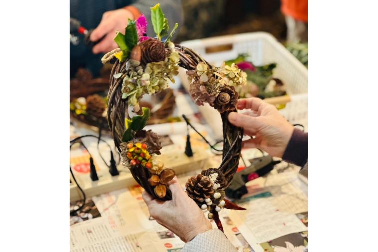 【ぶぜんみたいけん】初冬の森林セラピーと里山のリースづくり-1