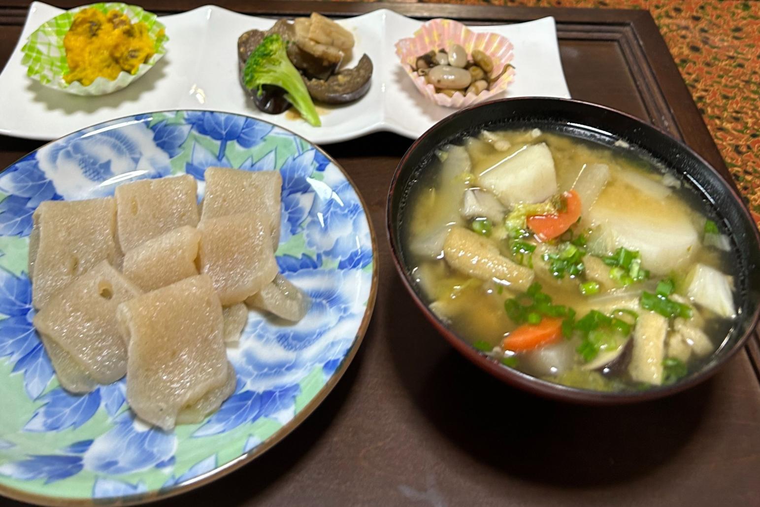 【ぶぜんみたいけん】求菩提路でこんにゃく作り-1