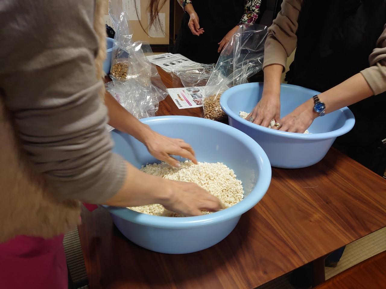 【ぶぜんみたいけん】ばあばの手造り味噌教室-1