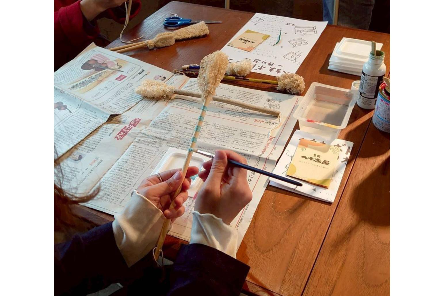 【ぶぜんみたいけん】へちまの暮らしづくり「ボトルブラシ編」-1