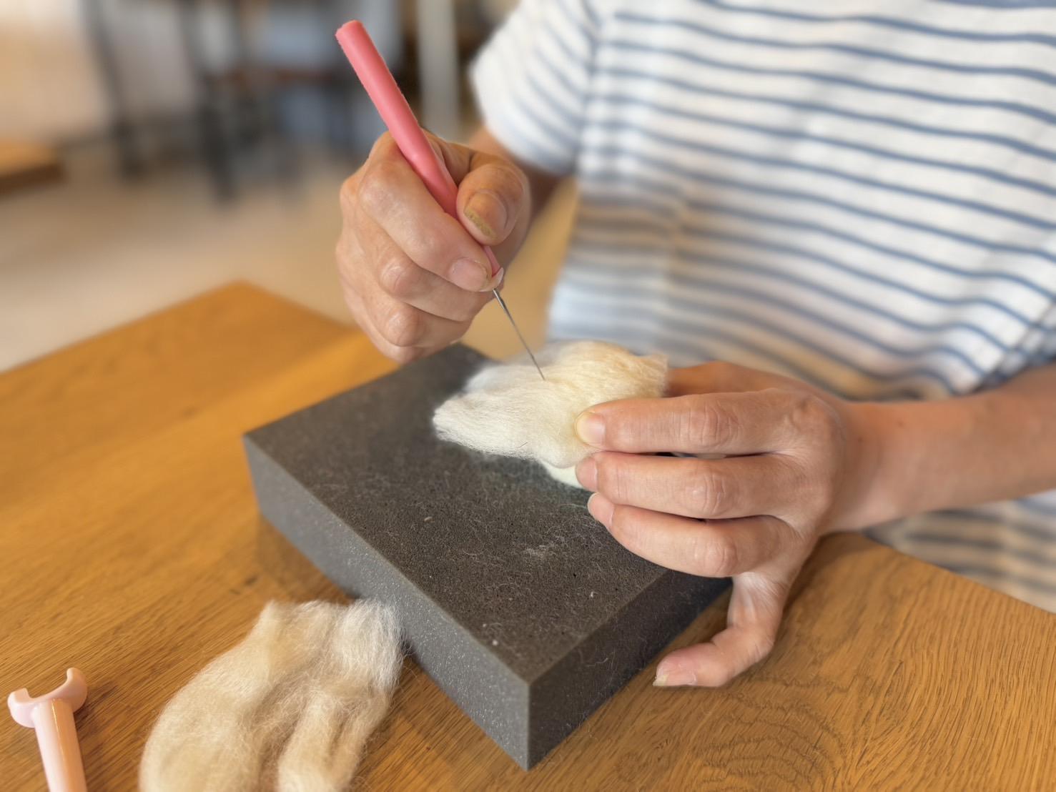 【ぶぜんみたいけん】羊毛フェルトで作るシマエナガともみじかふぇのランチ-2