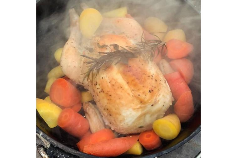 【ぶぜんみたいけん】焚火料理と燻製アウトドアクッキング-0