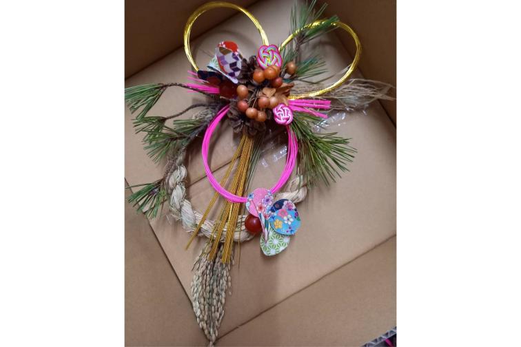 【ぶぜんみたいけん】おしゃれなしめ飾り-0