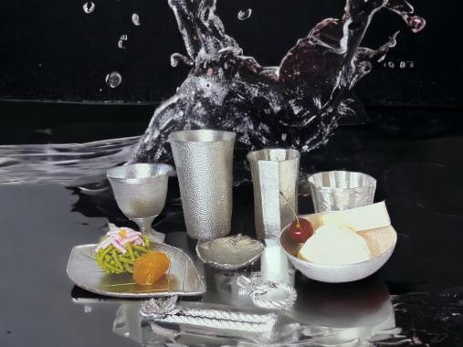 錫とステンドグラス　-冬の色彩展-（アクロス福岡）-5