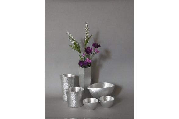 錫とステンドグラス　-冬の色彩展-（アクロス福岡）-6