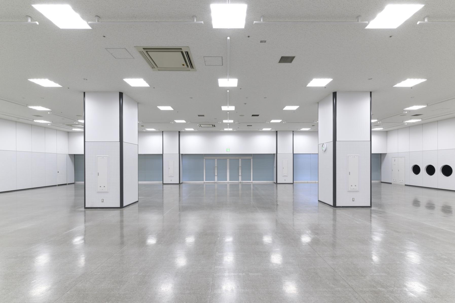 西日本総合展示場・北九州メッセ（旧通称：西日本総合展示場新館）・AIM 3F・北九州国際会議場-6