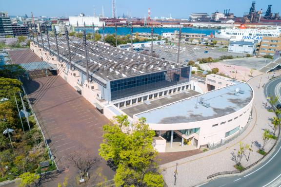 西日本総合展示場・北九州メッセ（旧通称：西日本総合展示場新館）・AIM 3F・北九州国際会議場-0