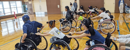 【いいづかヒューマンツーリズム】車いすテニス体験（飯塚市）-2
