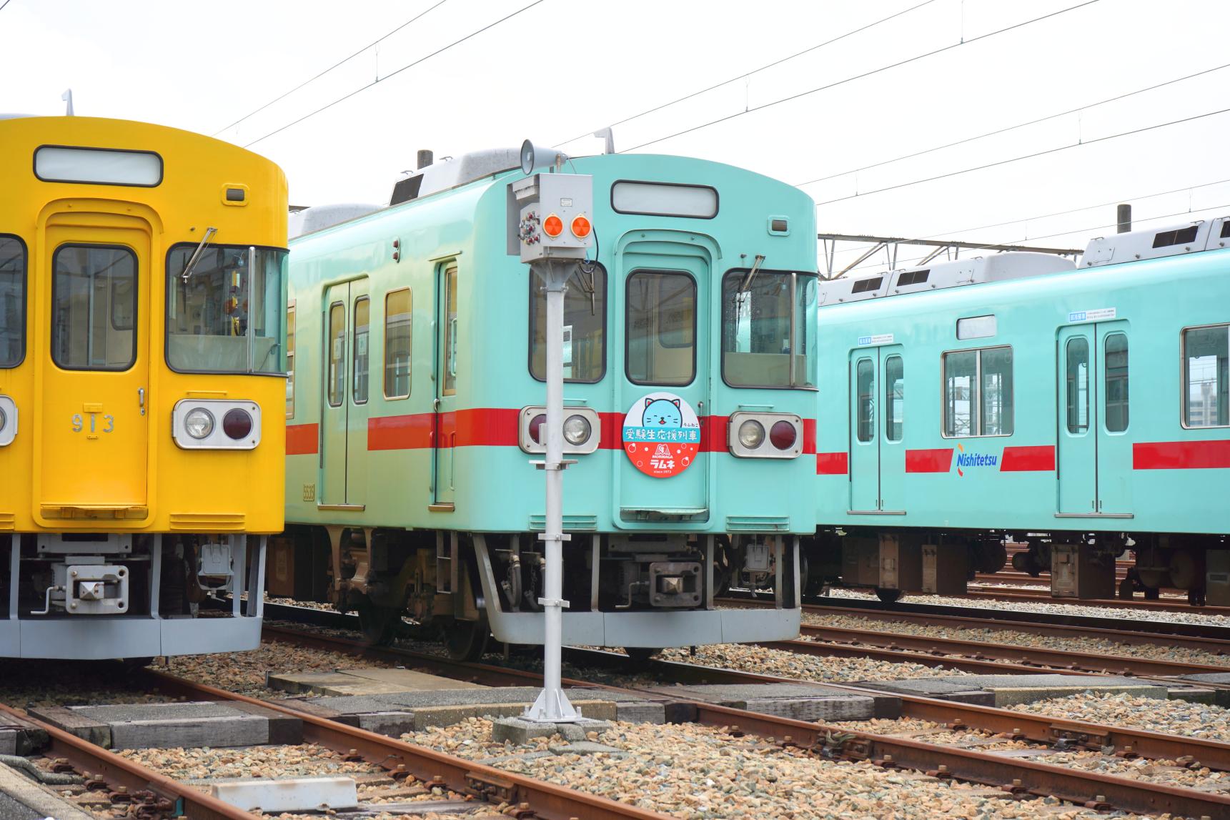 森永ラムネ×西鉄電車「受験生応援列車」-9