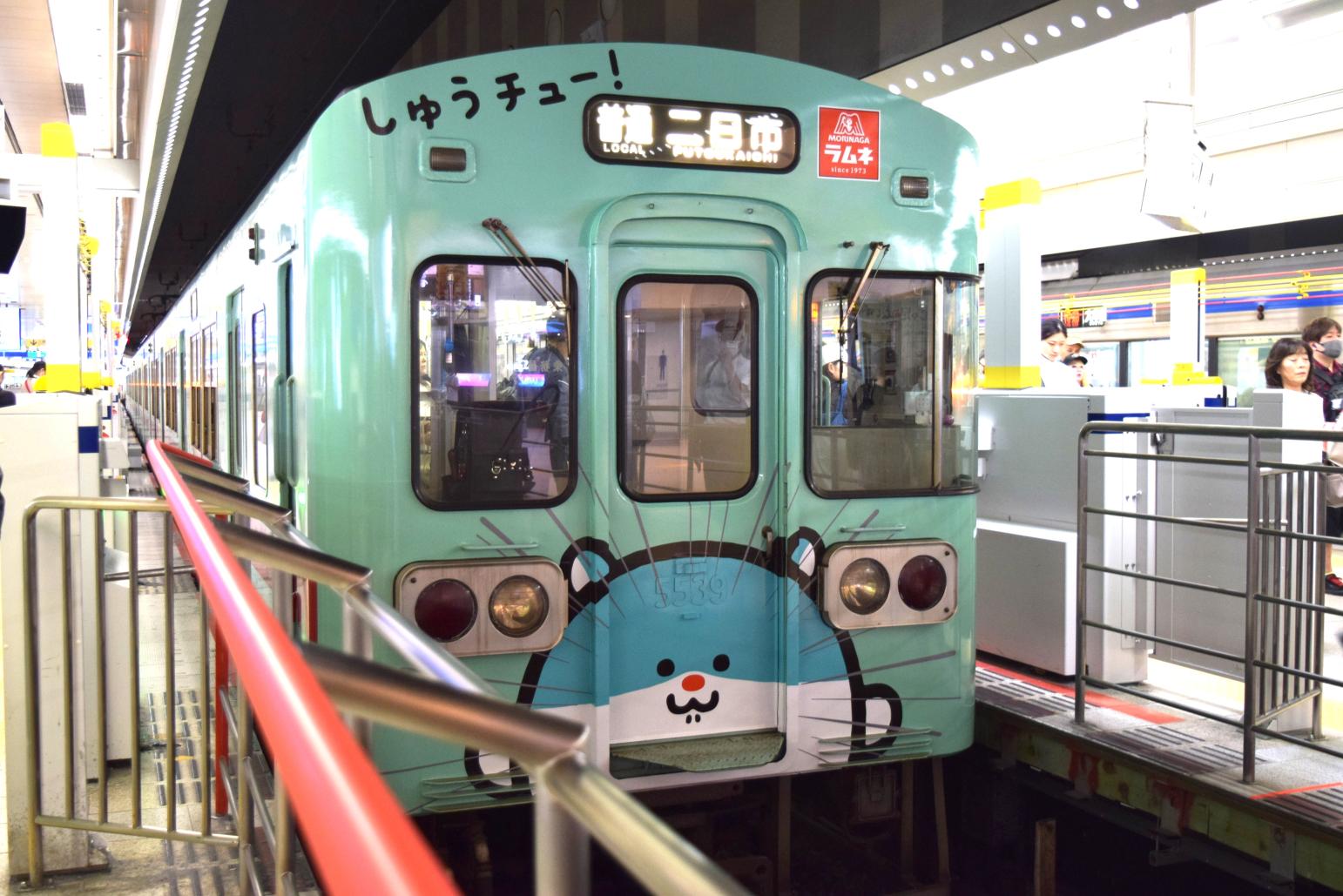 森永ラムネ×西鉄電車「受験生応援列車」-0