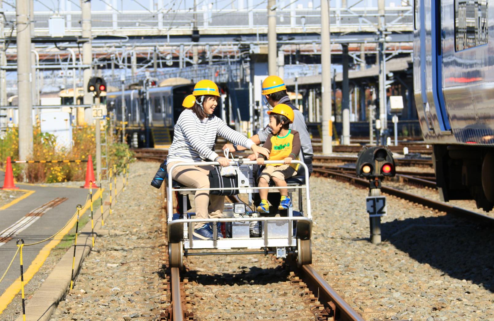 アルミカート乗車体験